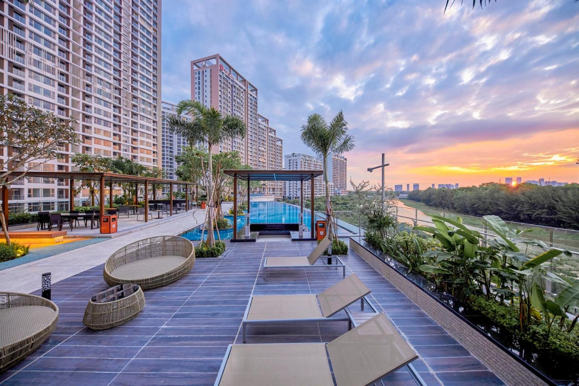 The Peak Midtown Twobedroom With Balcony ホーチミン市 エクステリア 写真