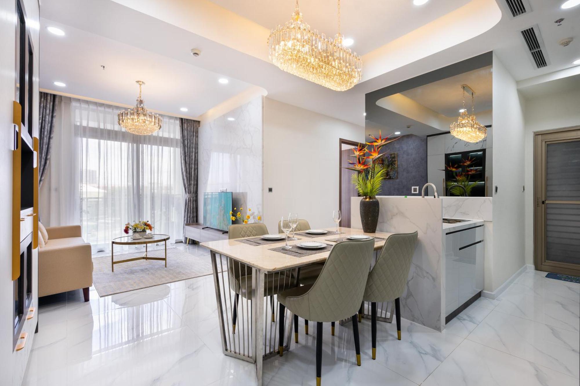 The Peak Midtown Twobedroom With Balcony ホーチミン市 エクステリア 写真