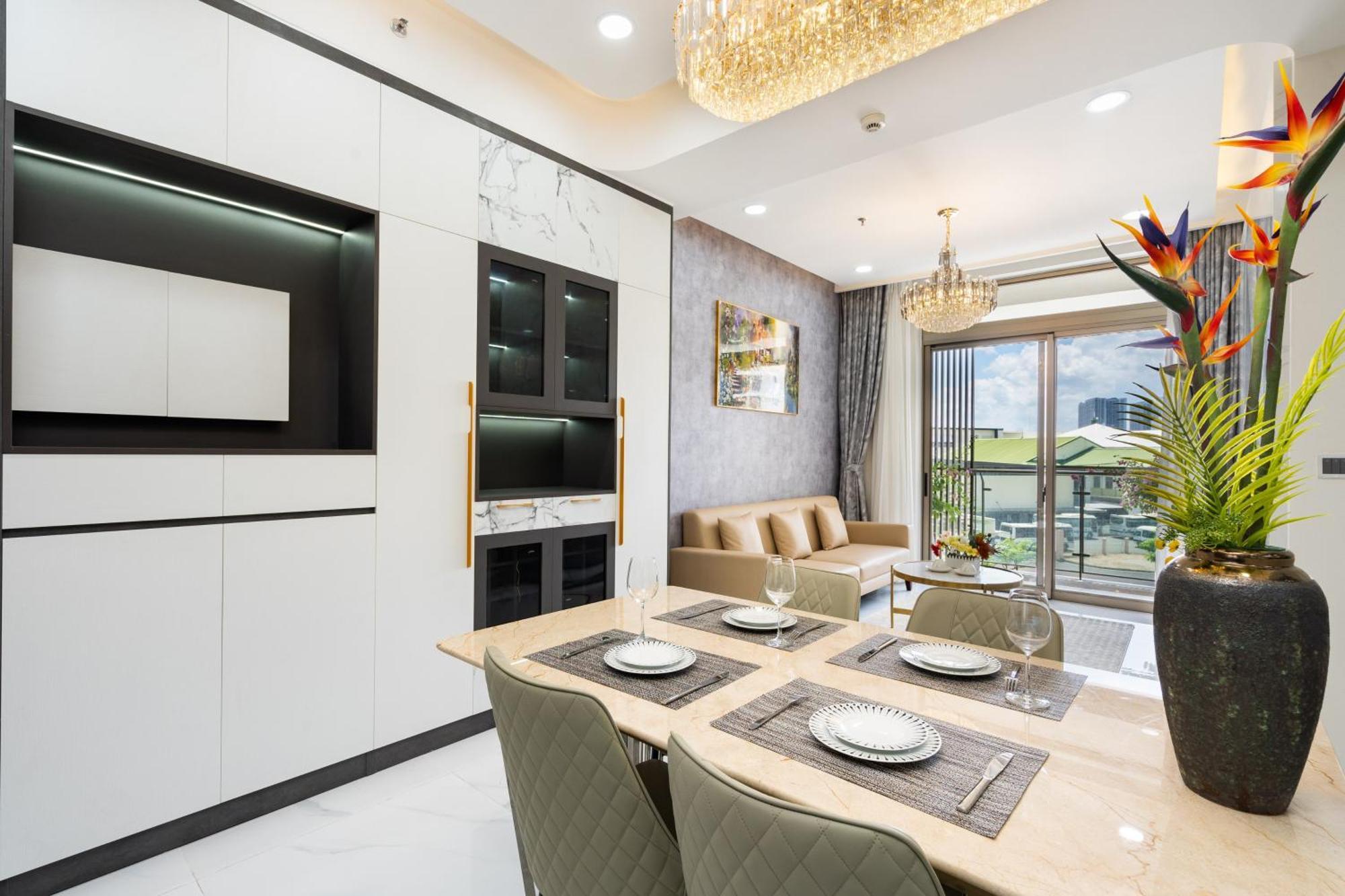 The Peak Midtown Twobedroom With Balcony ホーチミン市 エクステリア 写真